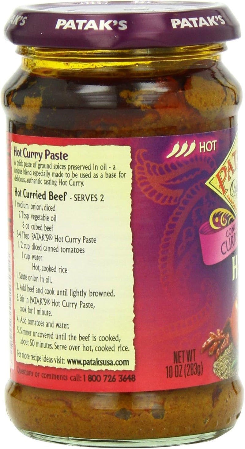 Patak's Pataks Curry Paste Extra Hot (10 oz) - Image 5
